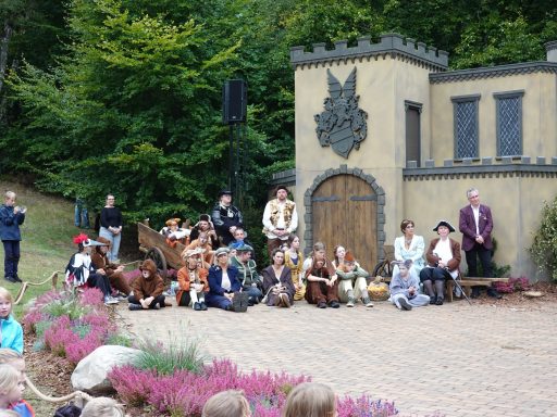 Die Caluna-Bühne gestaltete das Festspiel "Robin Hood"